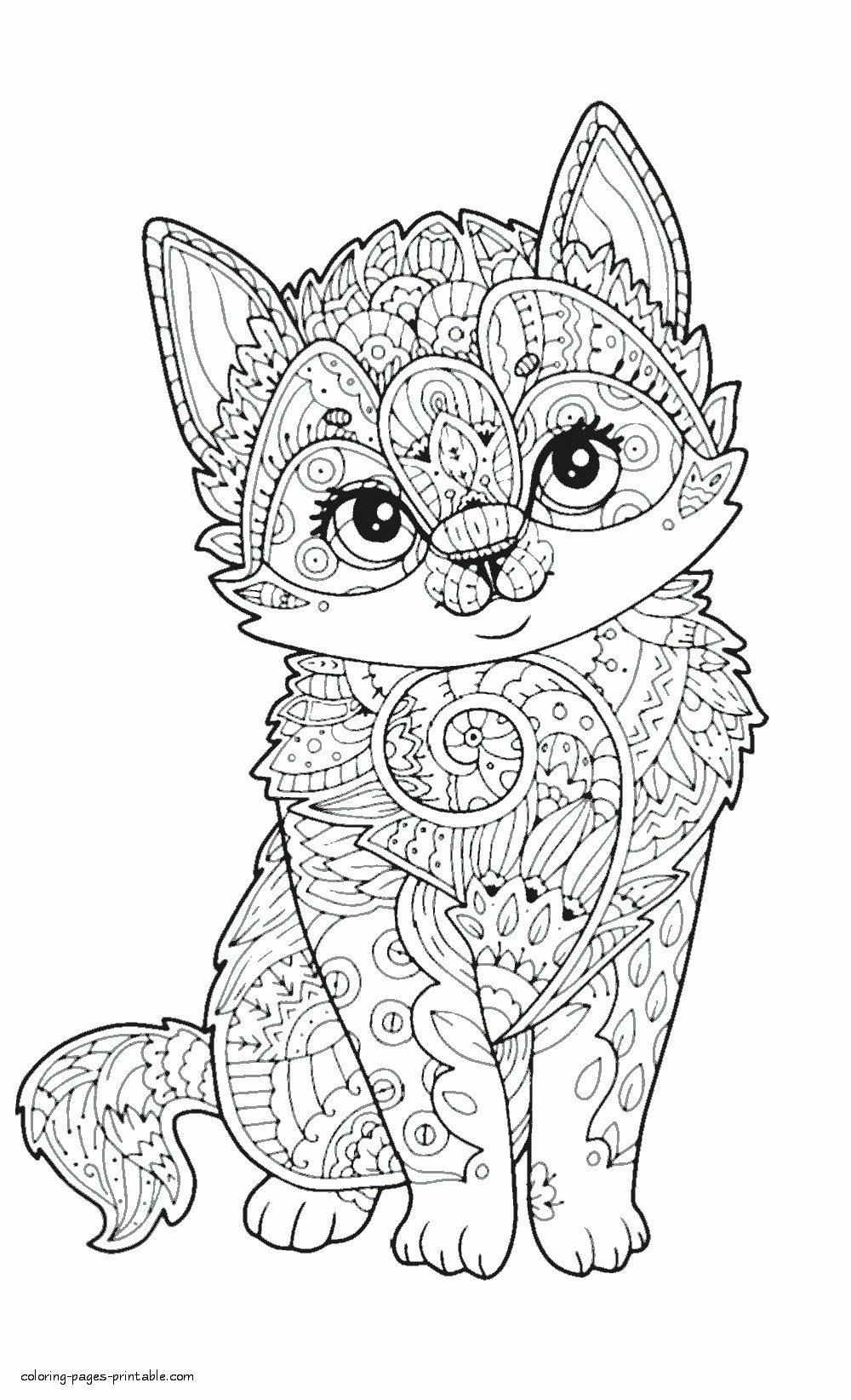 45 Free Animal Coloring Pages Printable 18