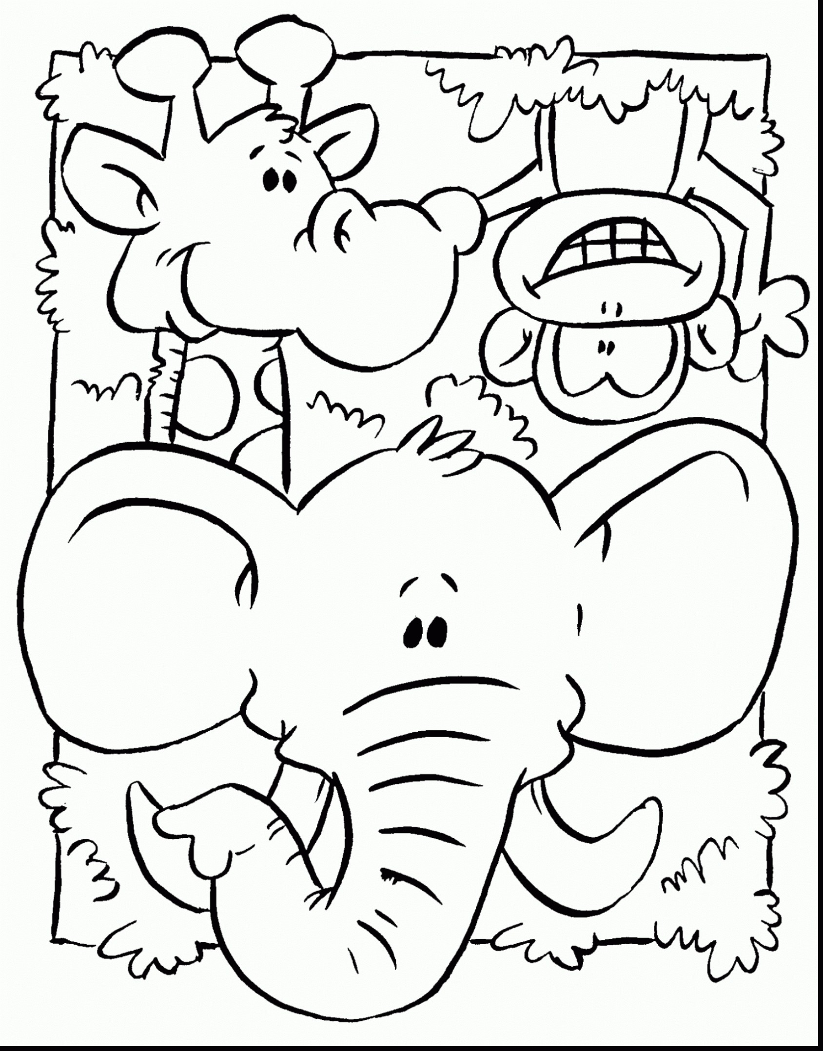 45 Free Animal Coloring Pages Printable 65