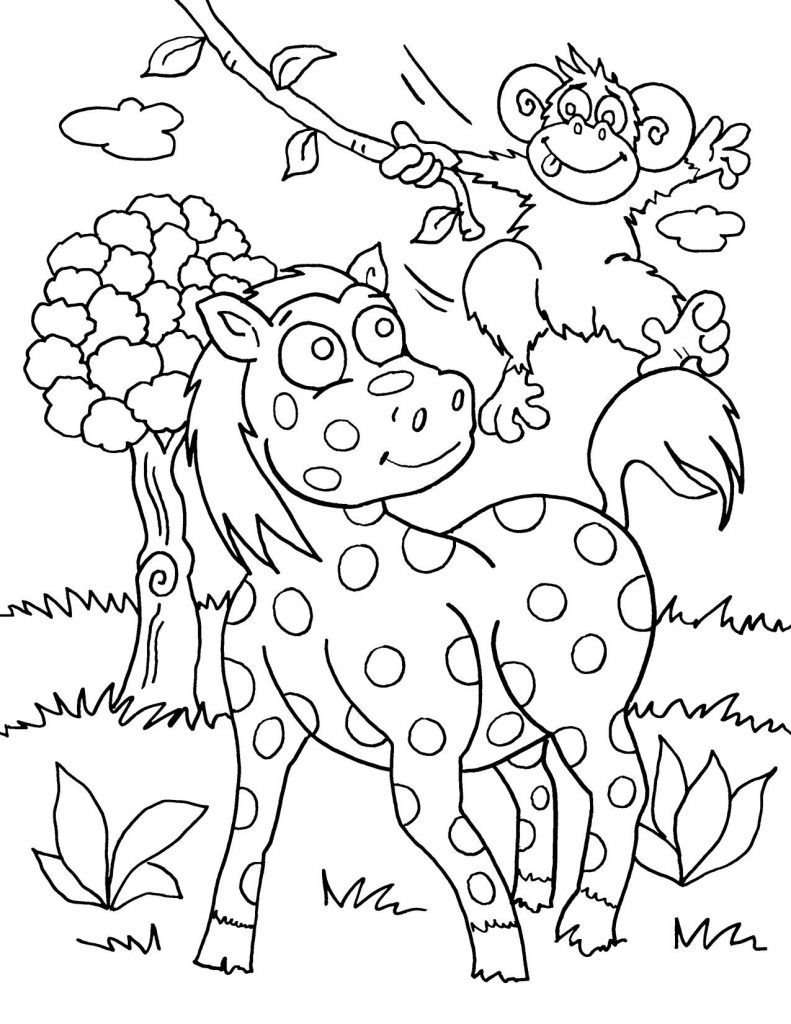 45 Free Animal Coloring Pages Printable 66