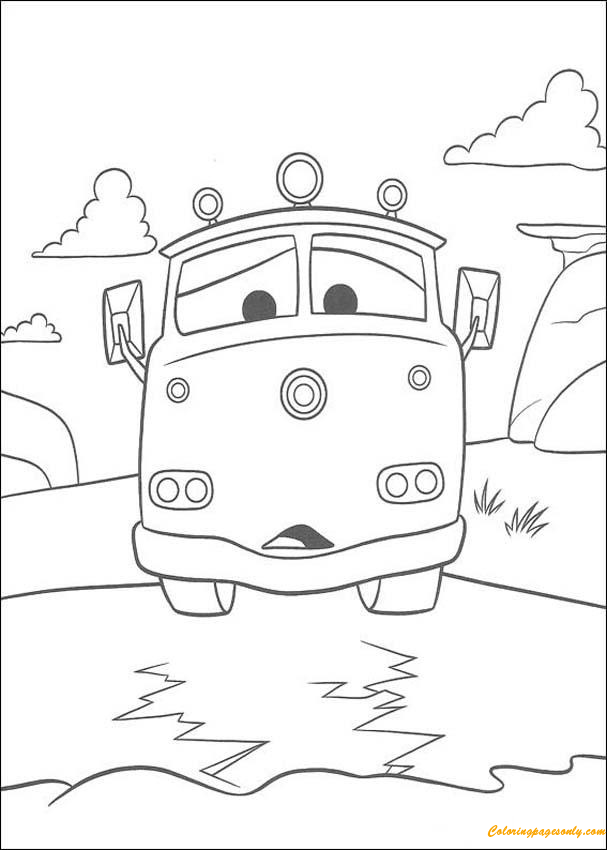 45 Printable Fire Truck Coloring Page 10