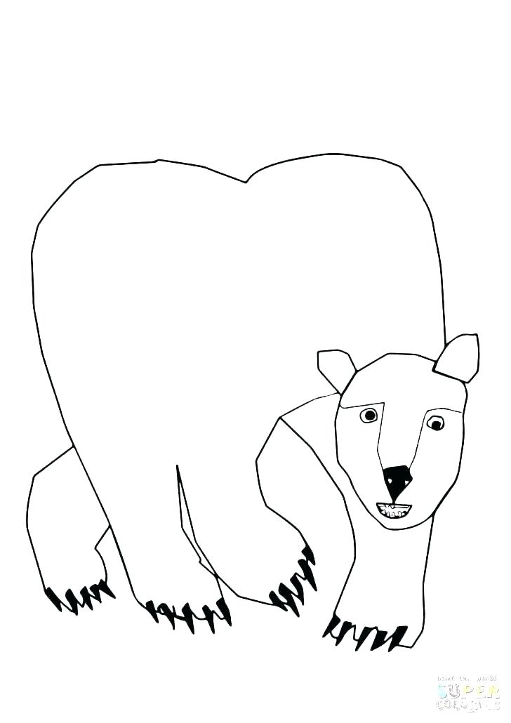 50 Brown Bear Coloring Page 11