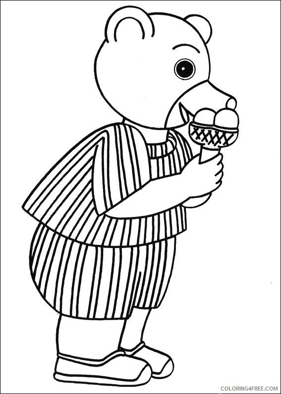 50 Brown Bear Coloring Page 14