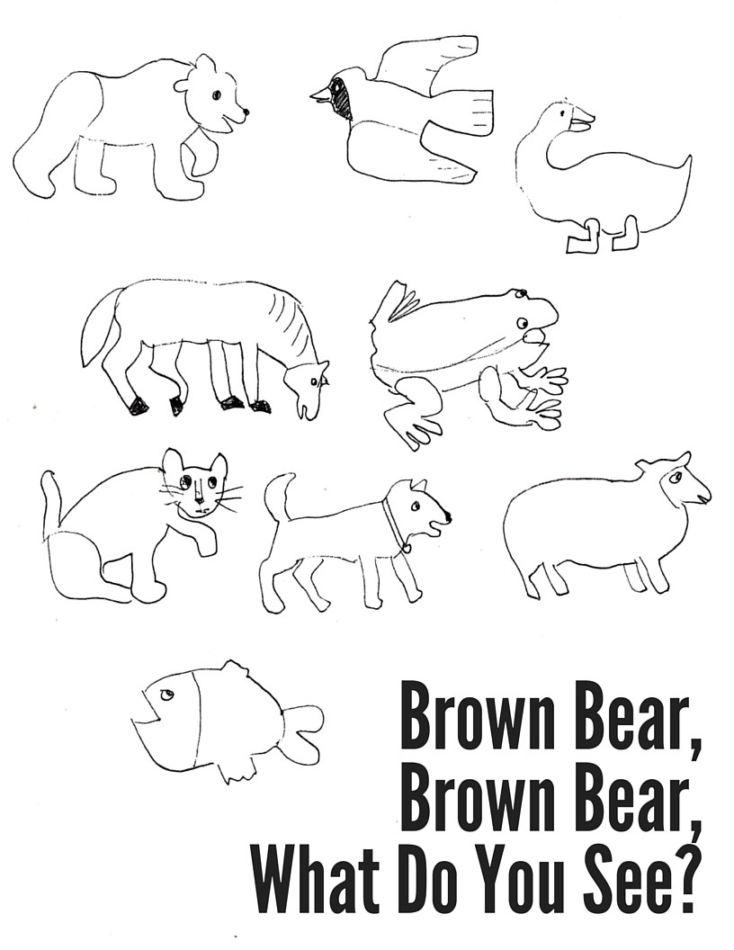 50 Brown Bear Coloring Page 16