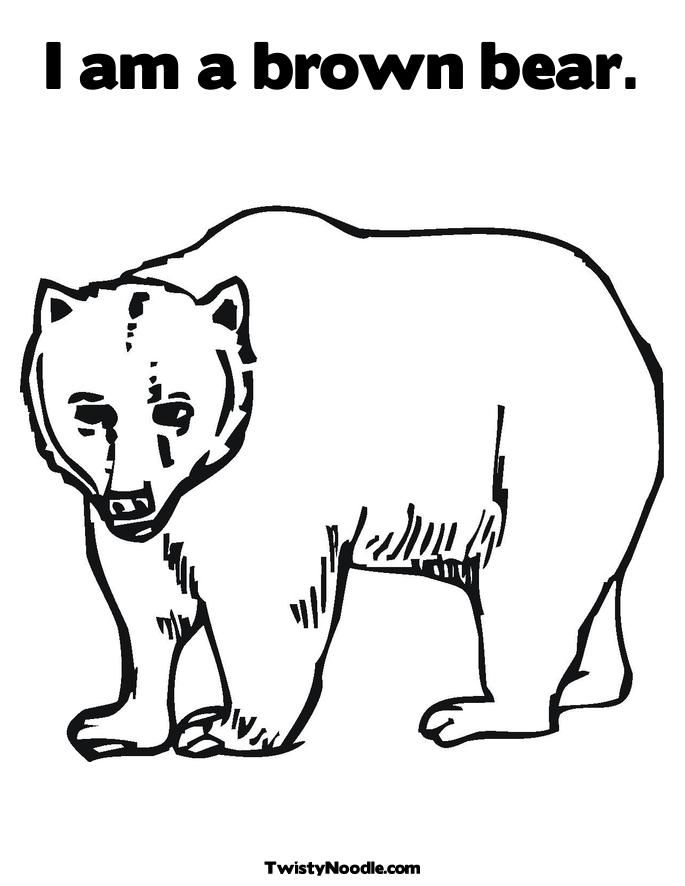 50 Brown Bear Coloring Page 41