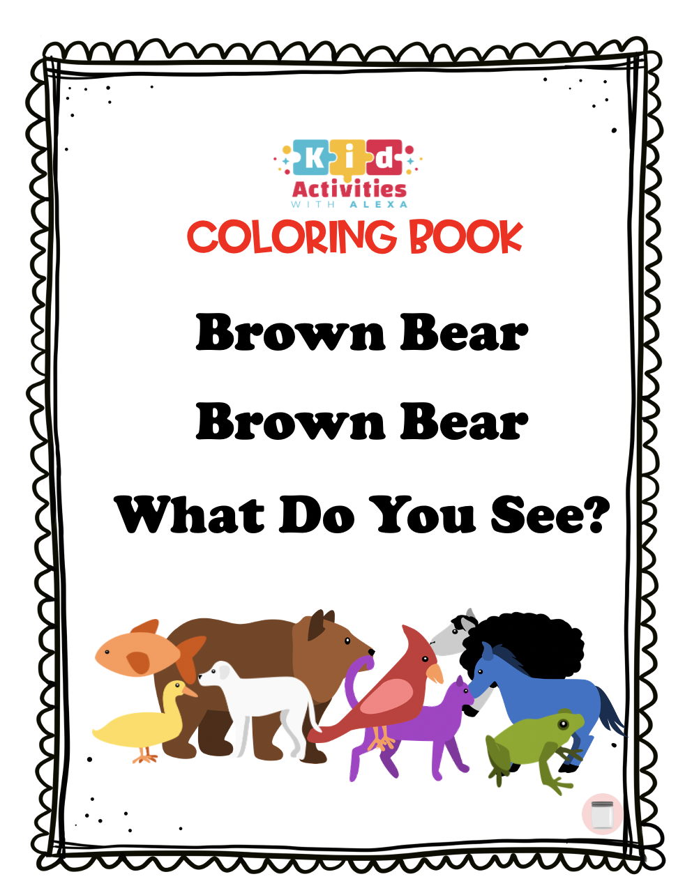 50 Brown Bear Coloring Page 56