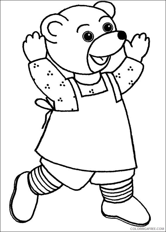 50 Brown Bear Coloring Page 8