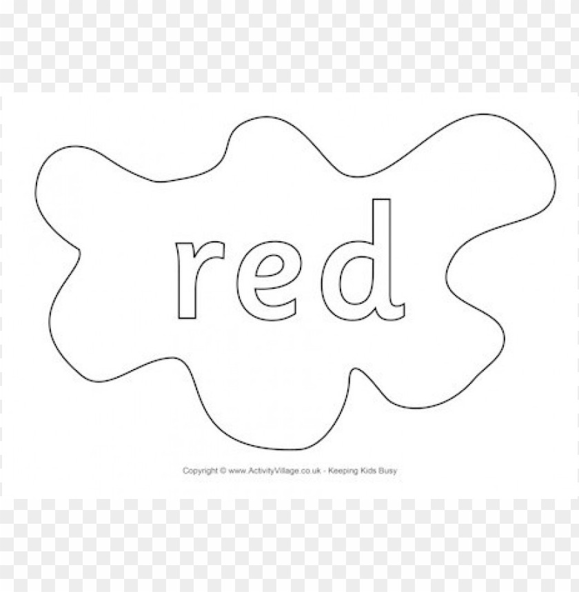 50 Color Red Coloring Pages 62