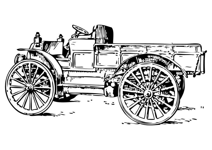 50 Coloring Pages Of Old Trucks 32