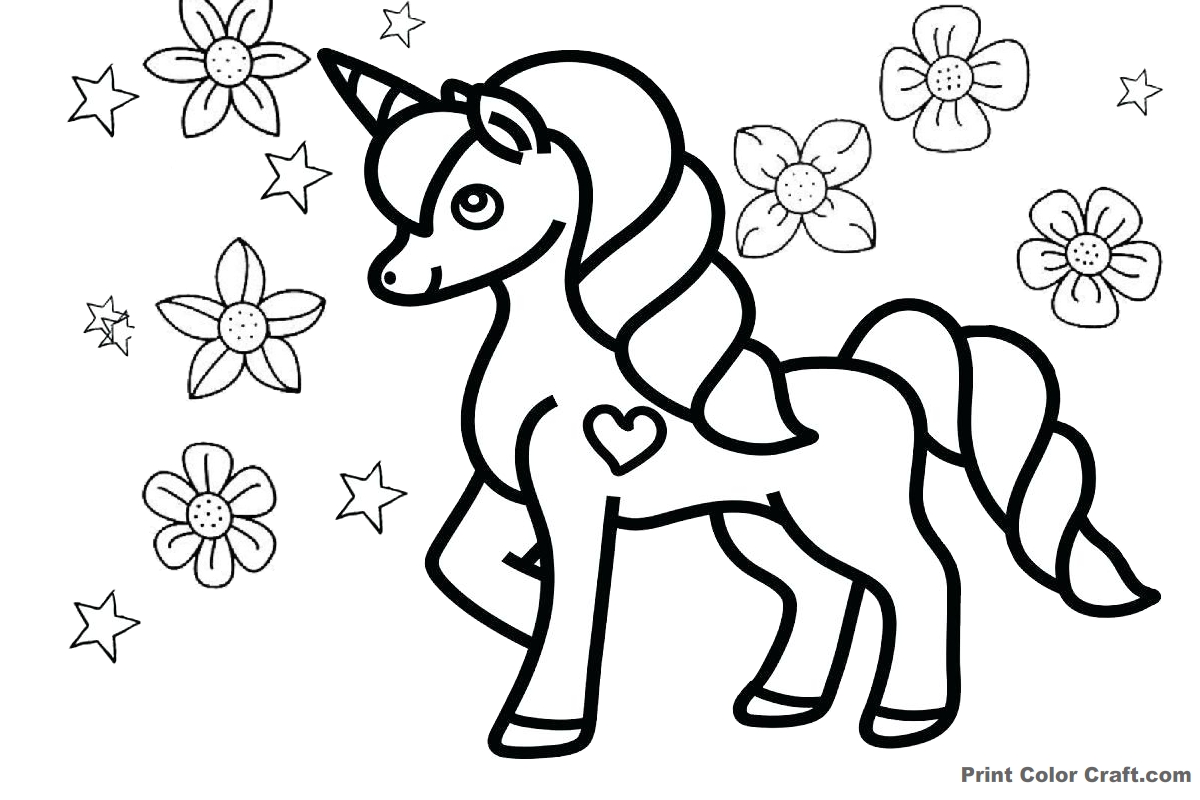 50 Free Printable Coloring Pages Of Unicorns 31