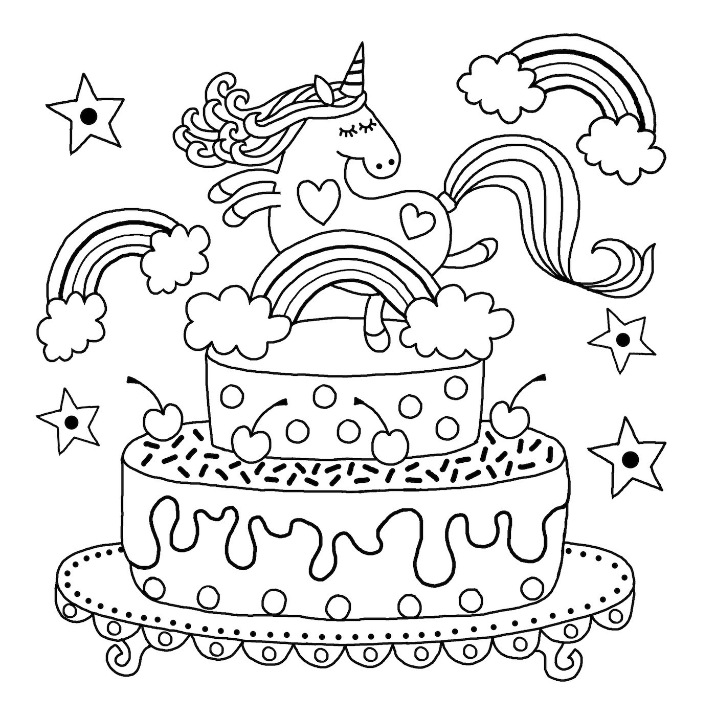 50 Free Printable Coloring Pages Of Unicorns 53