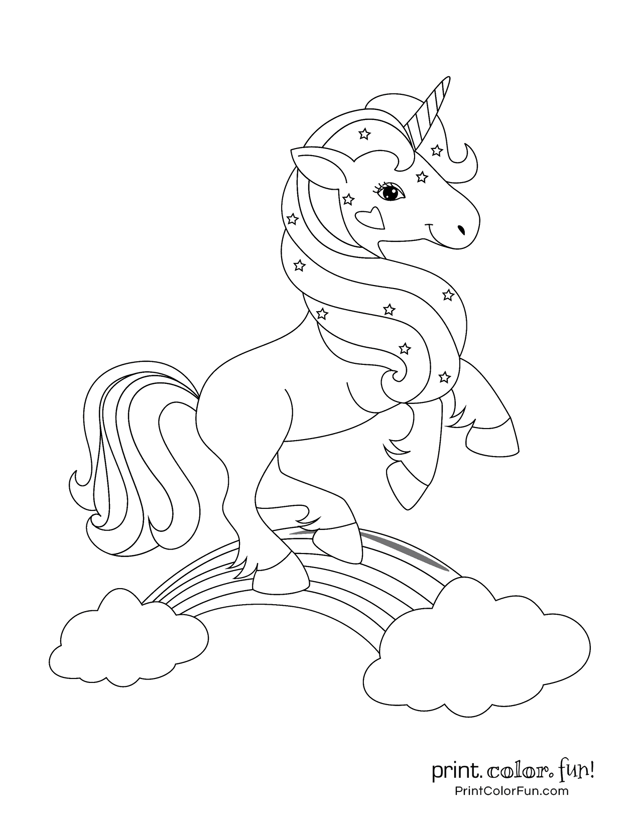 50 Free Printable Coloring Pages Of Unicorns 69