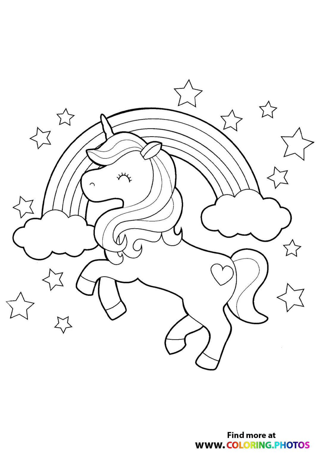 50 Free Printable Coloring Pages Of Unicorns 8