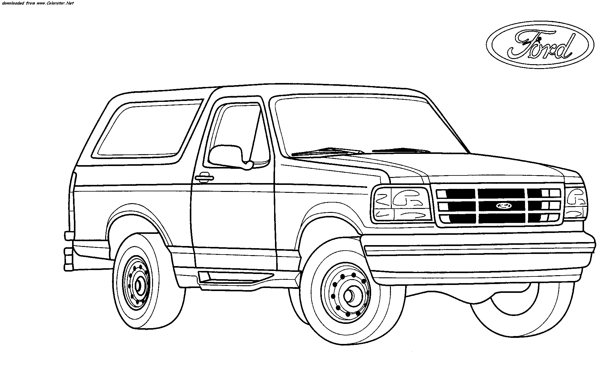 50 Pick Up Truck Coloring Pages 31