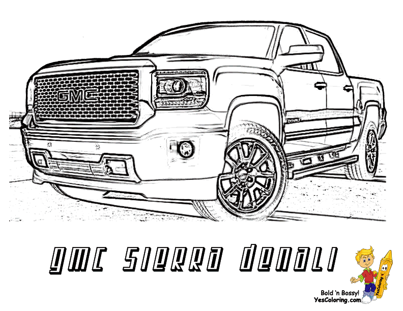 50 Pick Up Truck Coloring Pages 35