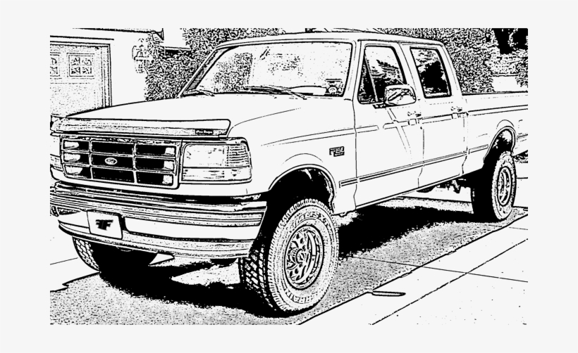 50 Pick Up Truck Coloring Pages 37