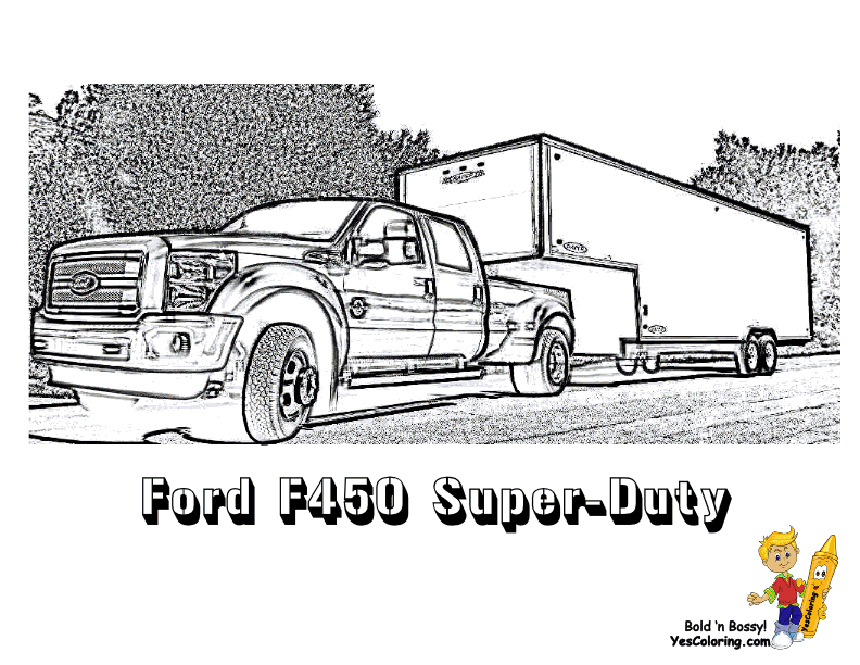 50 Pick Up Truck Coloring Pages 41