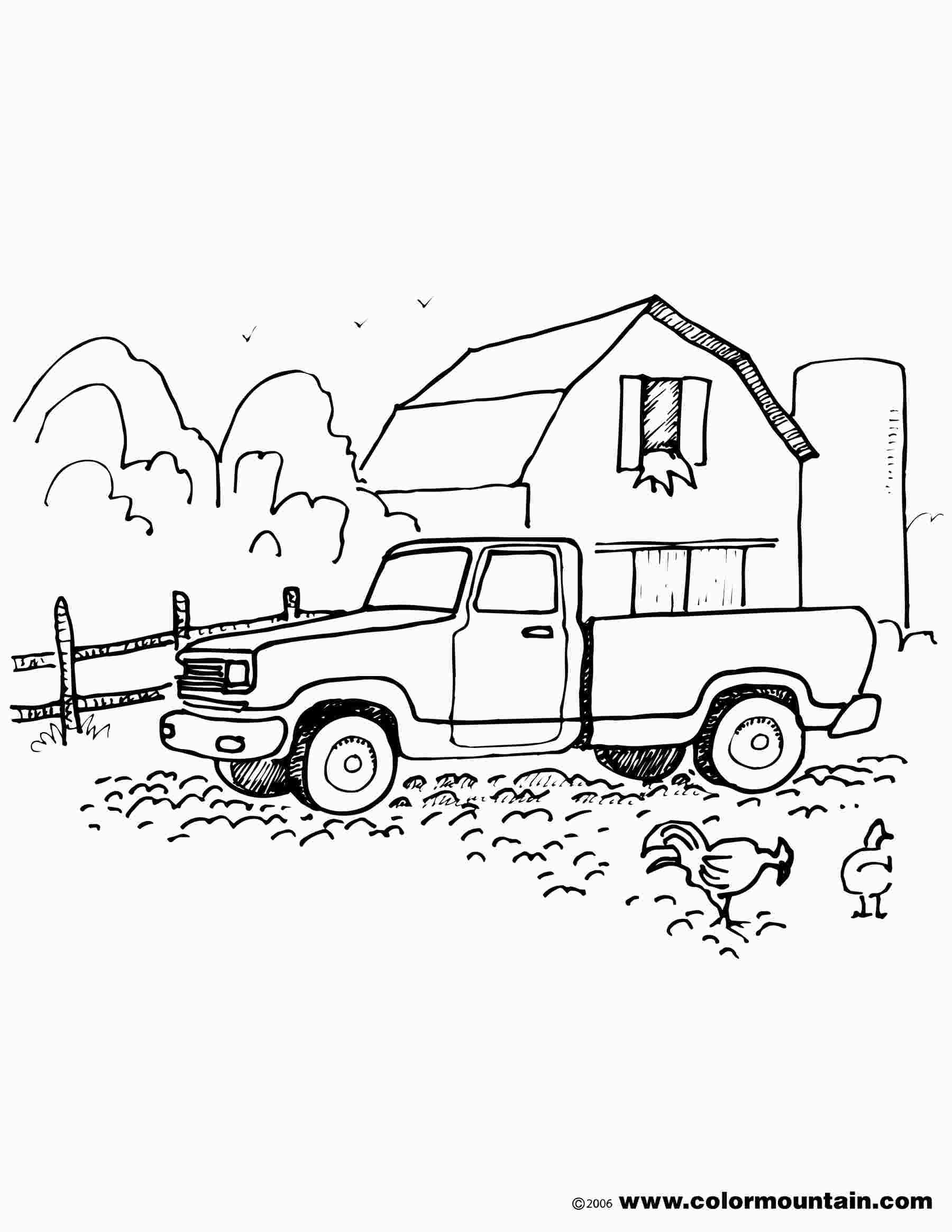 50 Pick Up Truck Coloring Pages 52