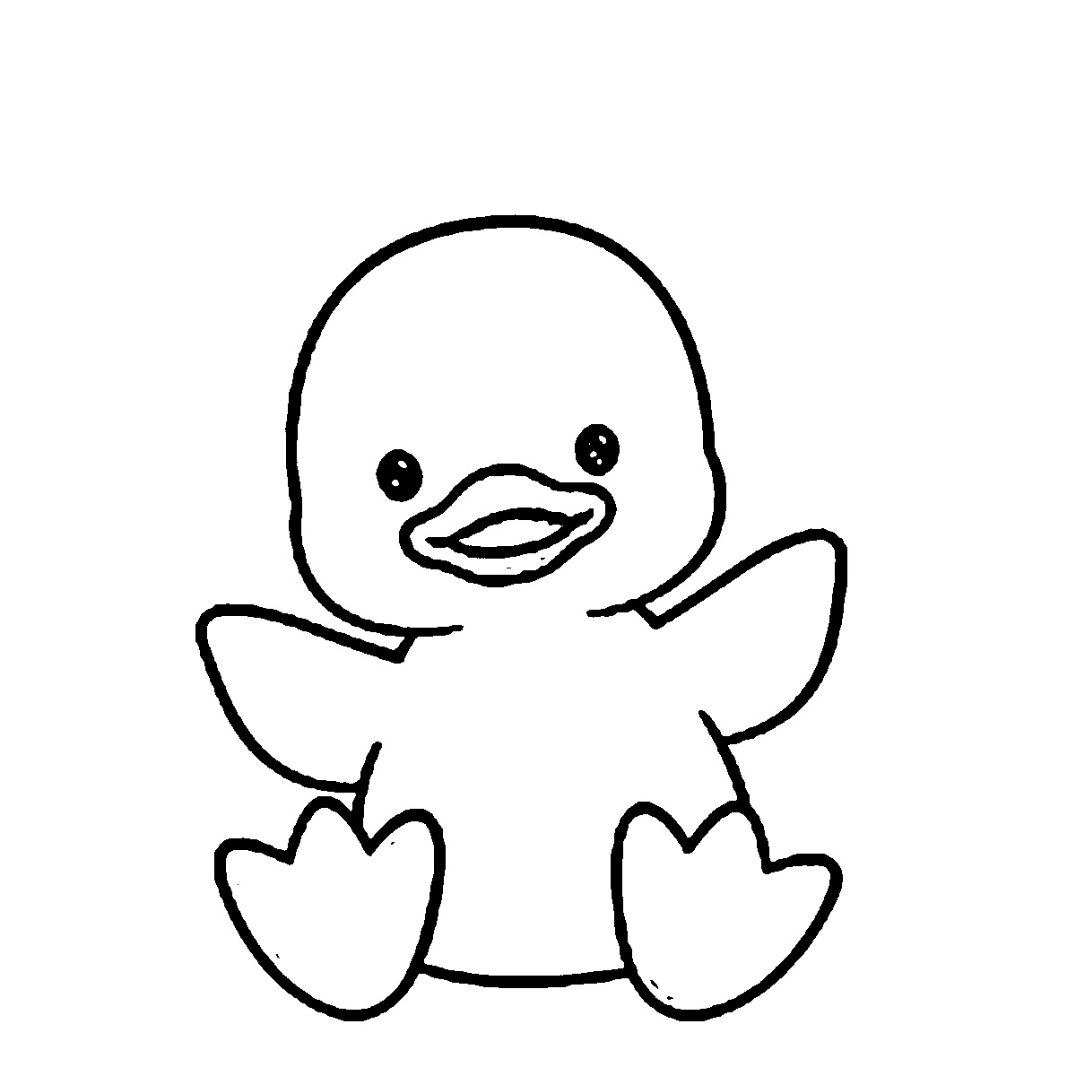 50 Printable Duck Coloring Pages 12