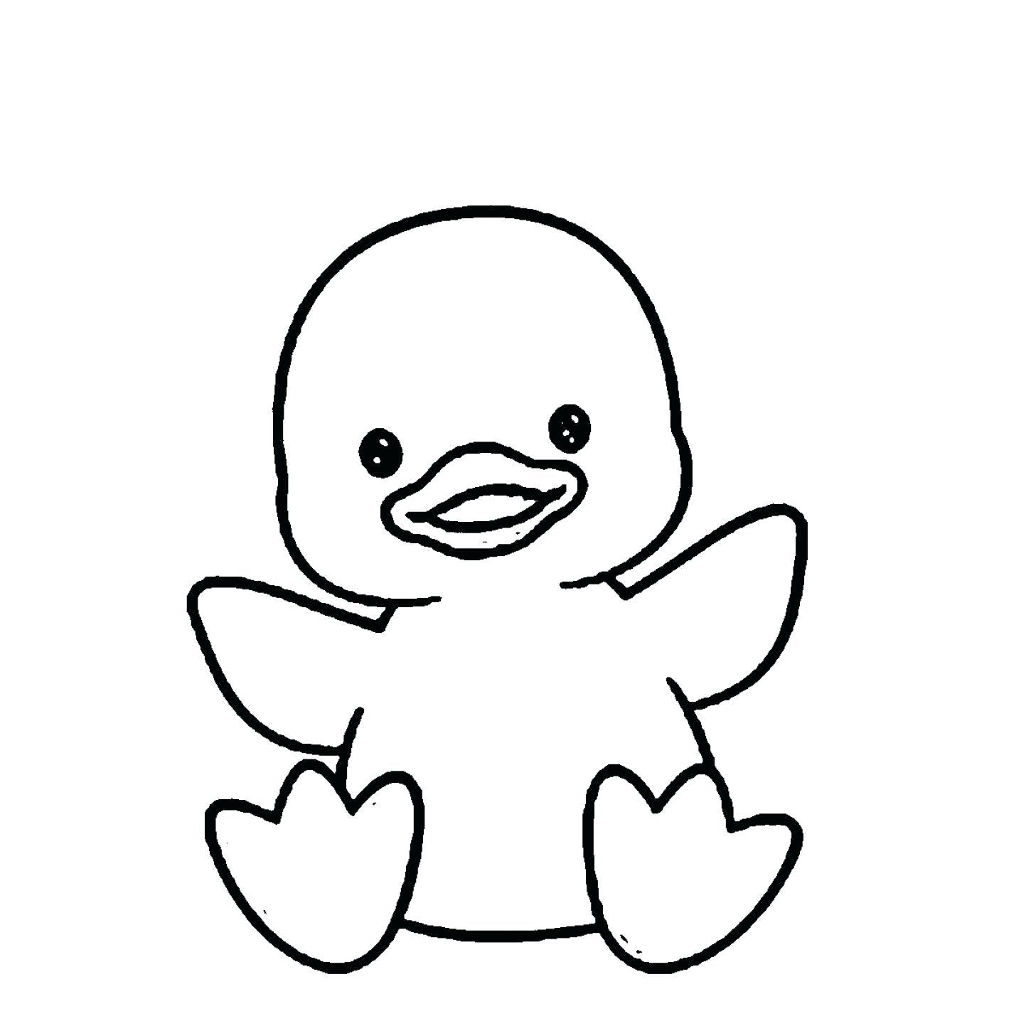 50 Printable Duck Coloring Pages 14