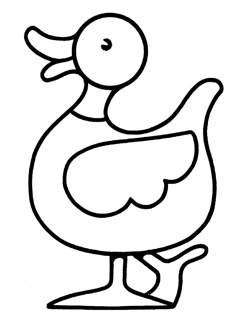 50 Printable Duck Coloring Pages 38