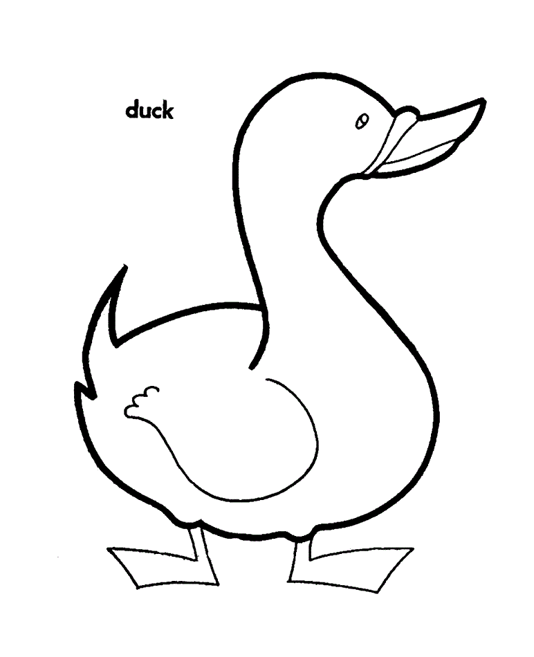 50 Printable Duck Coloring Pages 59