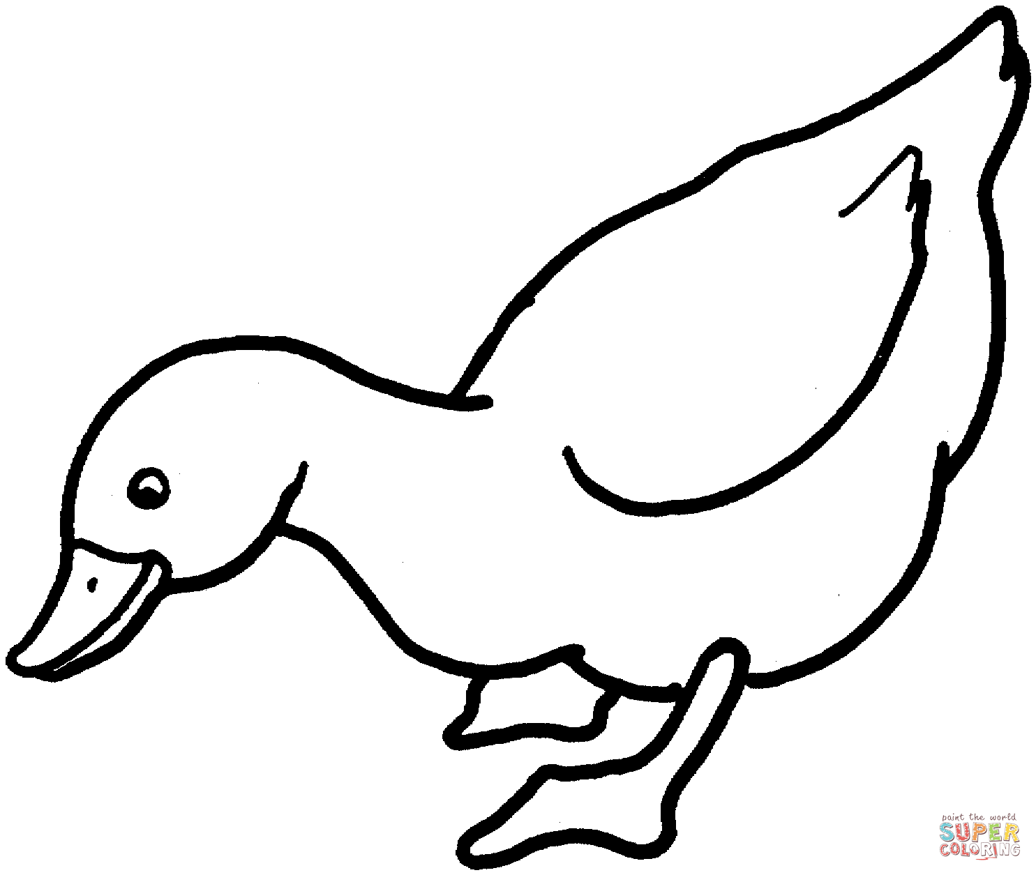 50 Printable Duck Coloring Pages 60