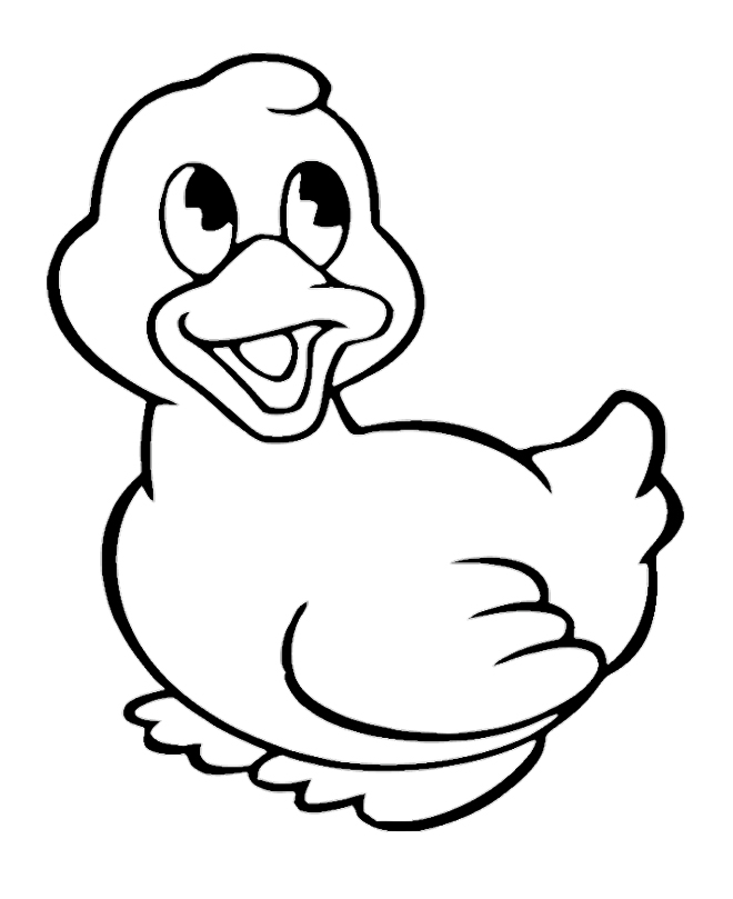 50 Printable Duck Coloring Pages 7