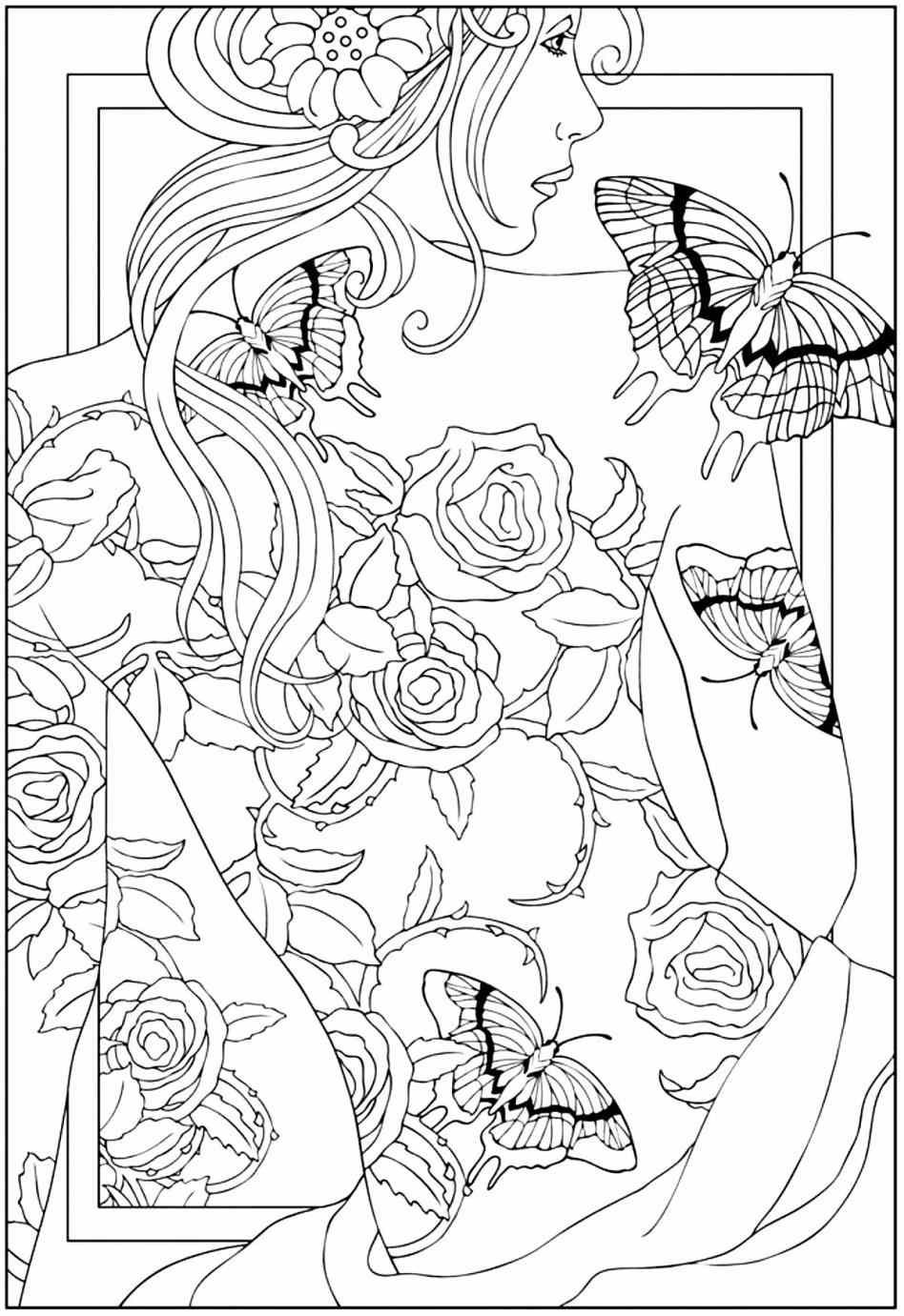 50 Realistic Landscape Coloring Pages 18