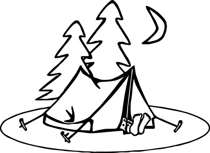 50 Summer Camping Coloring Pages 26