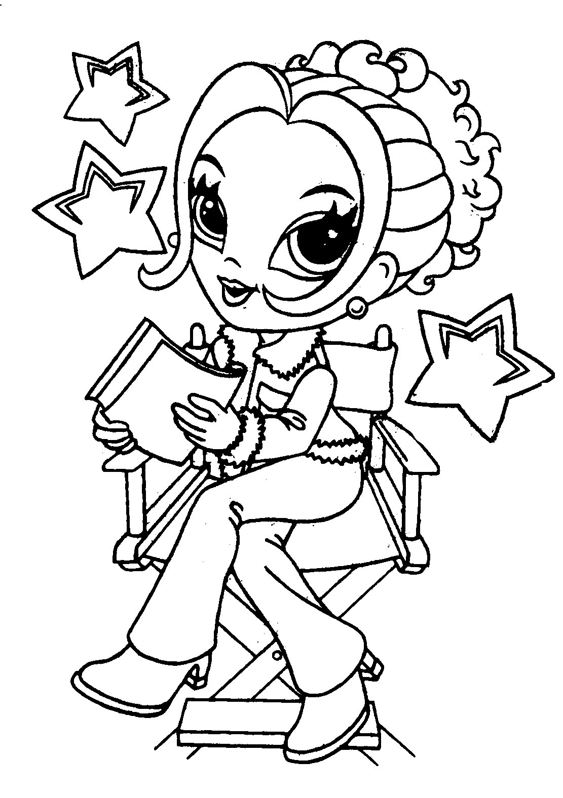 55 Coloring Pages For Little Girls 30