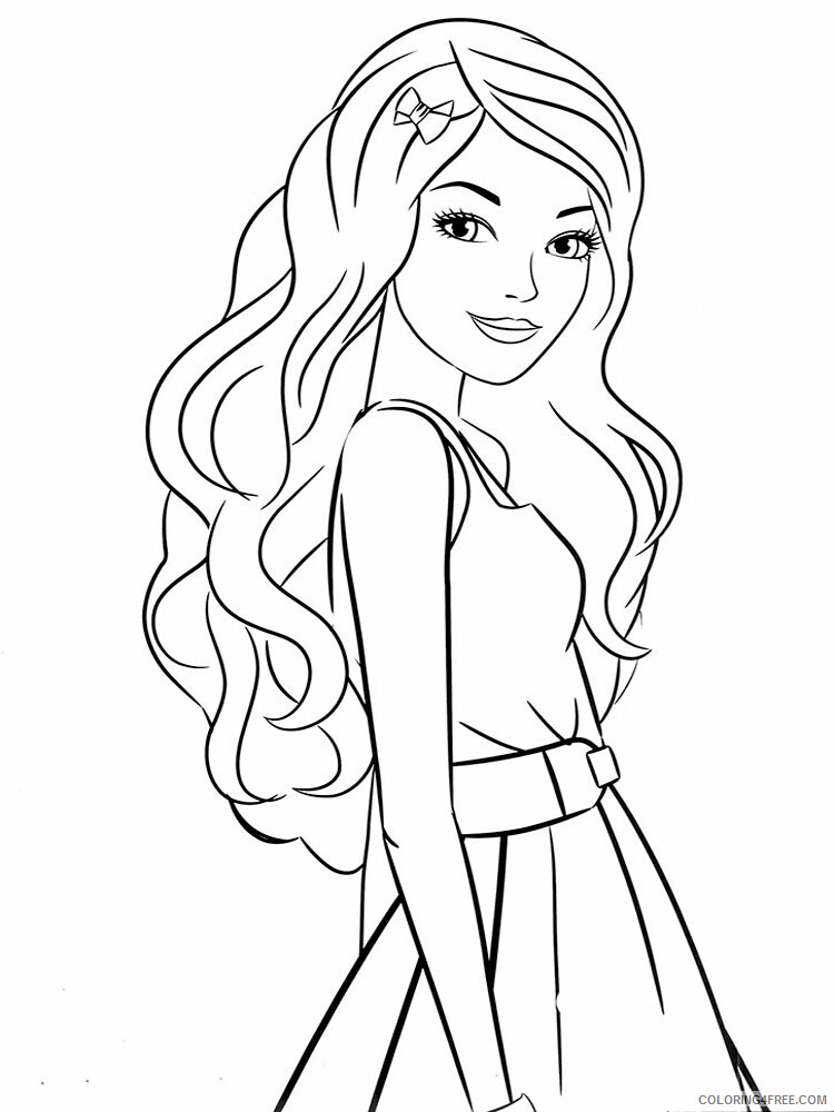 55 Coloring Pages For Little Girls 35