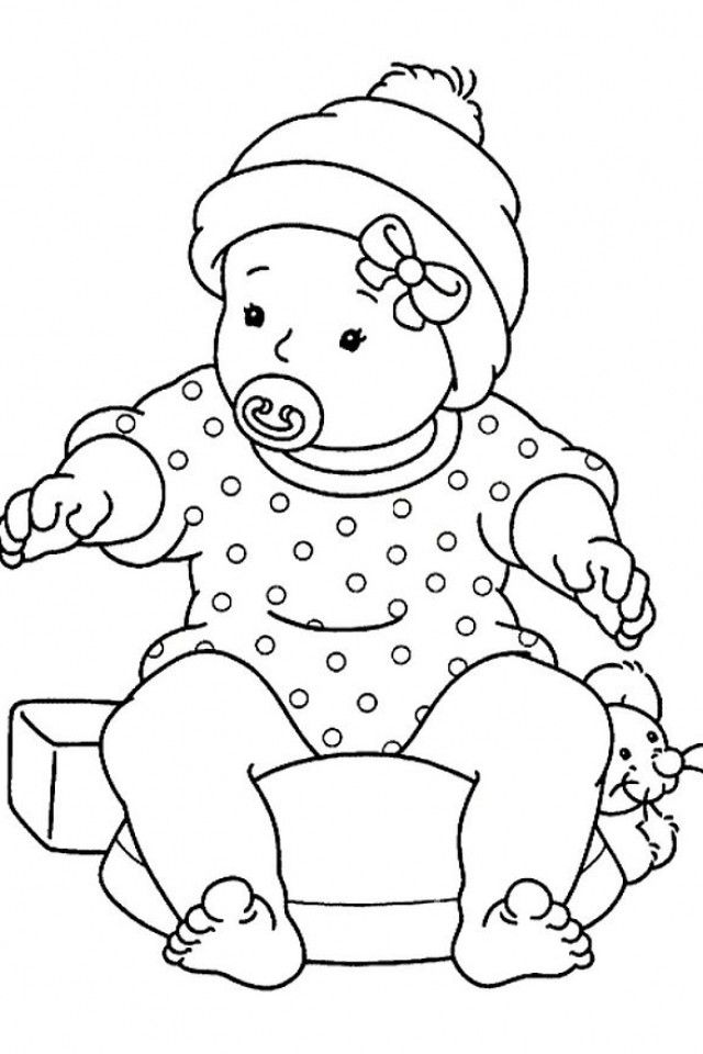 55 Coloring Pages For Little Girls 42