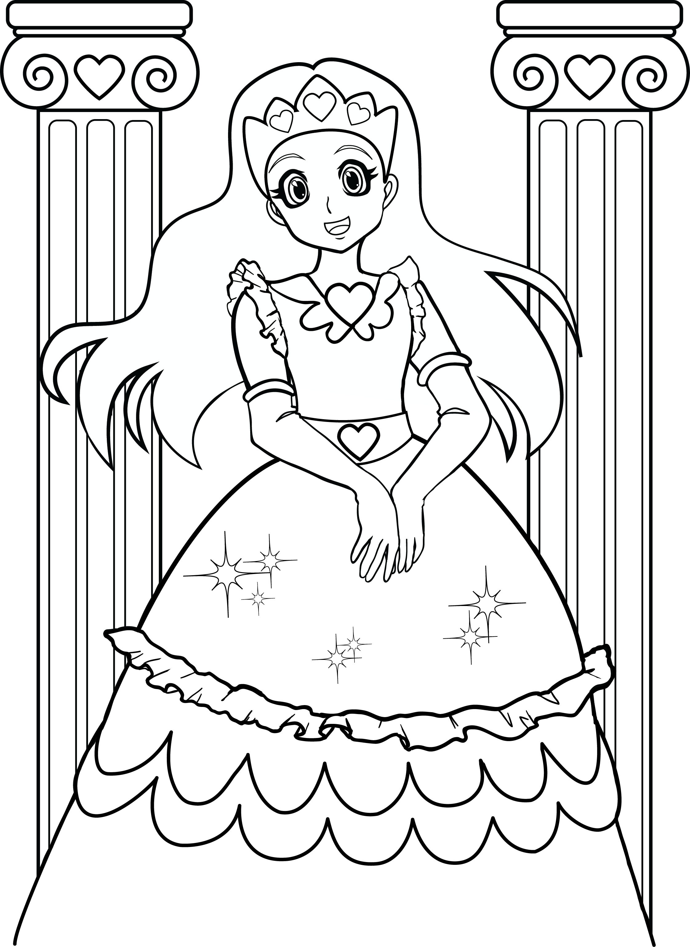 55 Coloring Pages For Little Girls 46