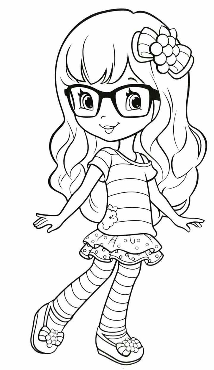 55 Coloring Pages For Little Girls 49