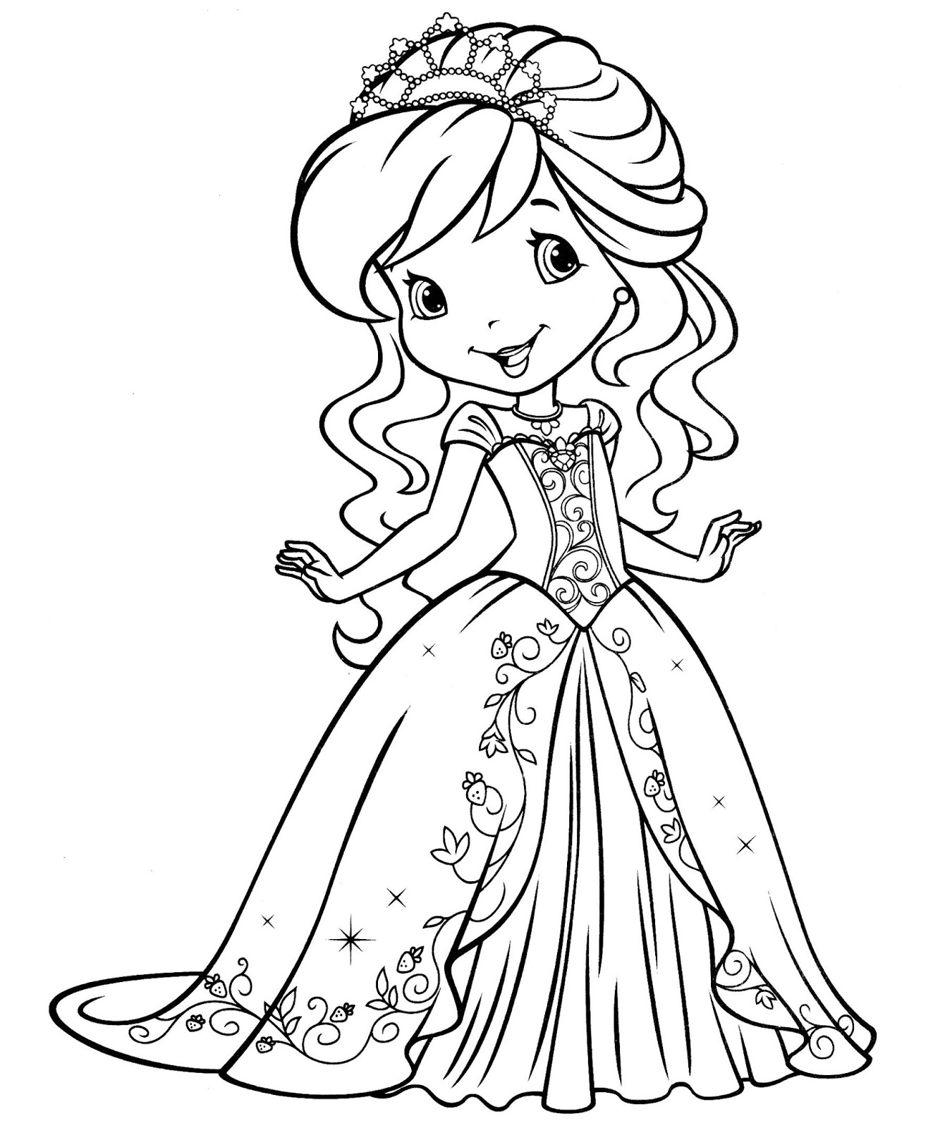 55 Coloring Pages For Little Girls 52