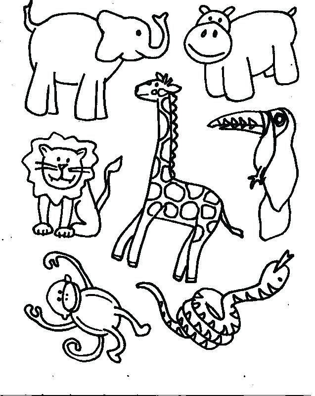 55 Coloring Pages Of African Animals 31