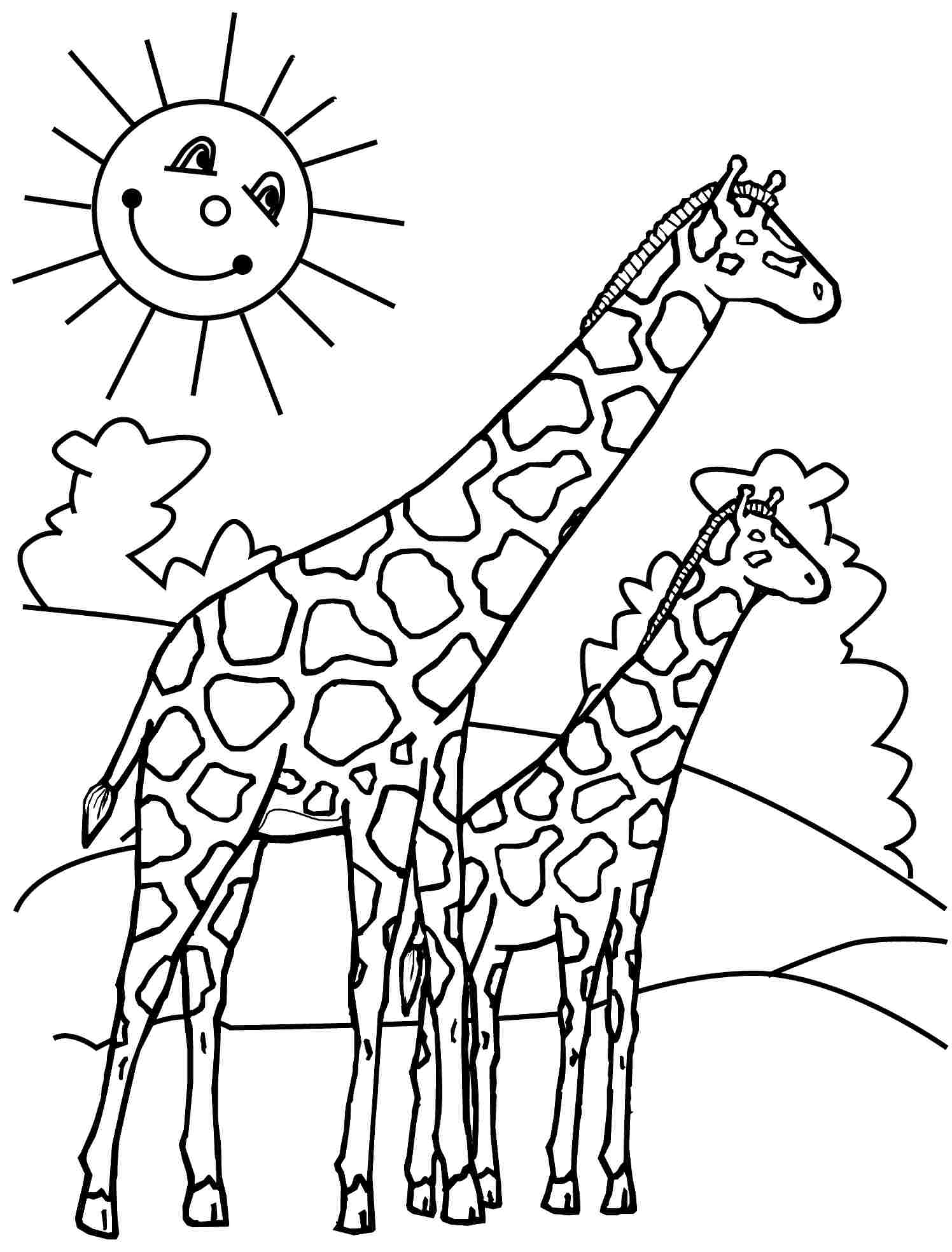 55 Coloring Pages Of African Animals 38