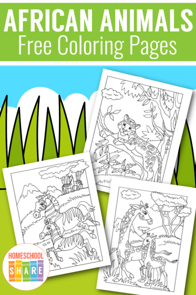 55 Coloring Pages Of African Animals 43