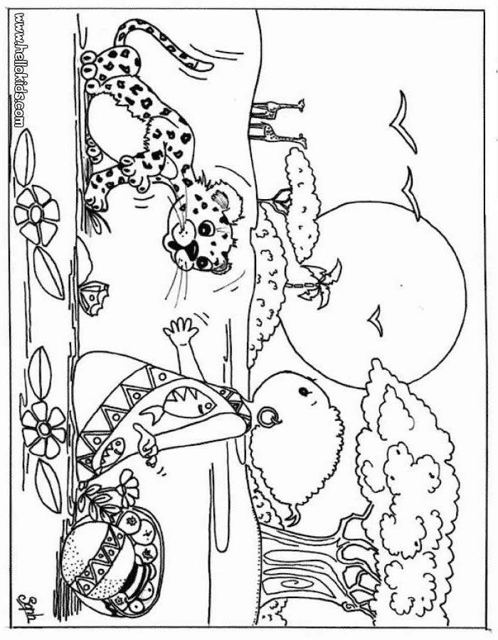 55 Coloring Pages Of African Animals 48