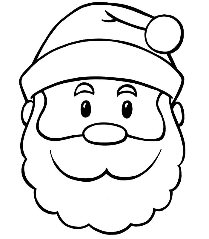 55 Coloring Pages Of Santa Claus 17