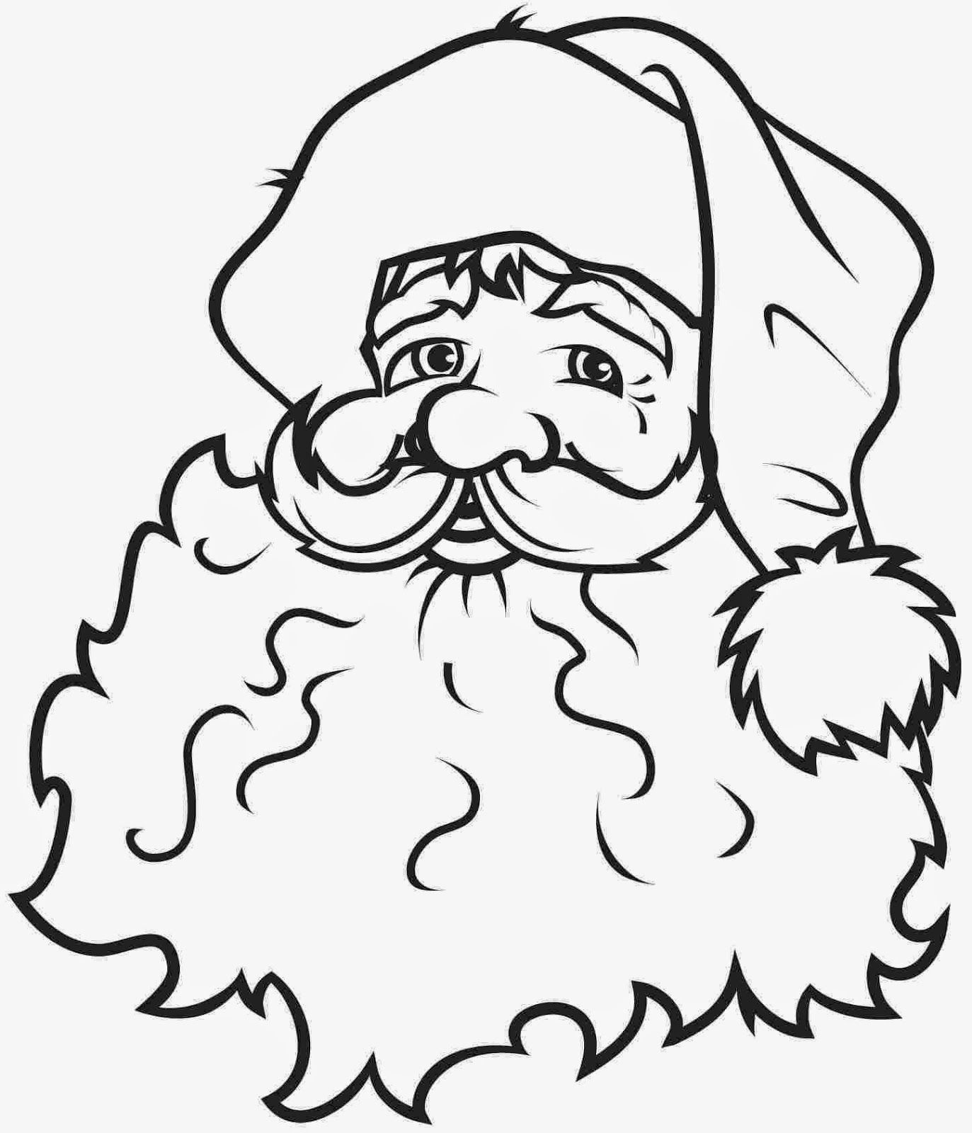 55 Coloring Pages Of Santa Claus 51