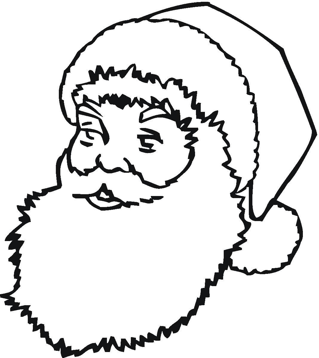 55 Coloring Pages Of Santa Claus 59