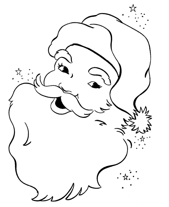 55 Coloring Pages Of Santa Claus 60