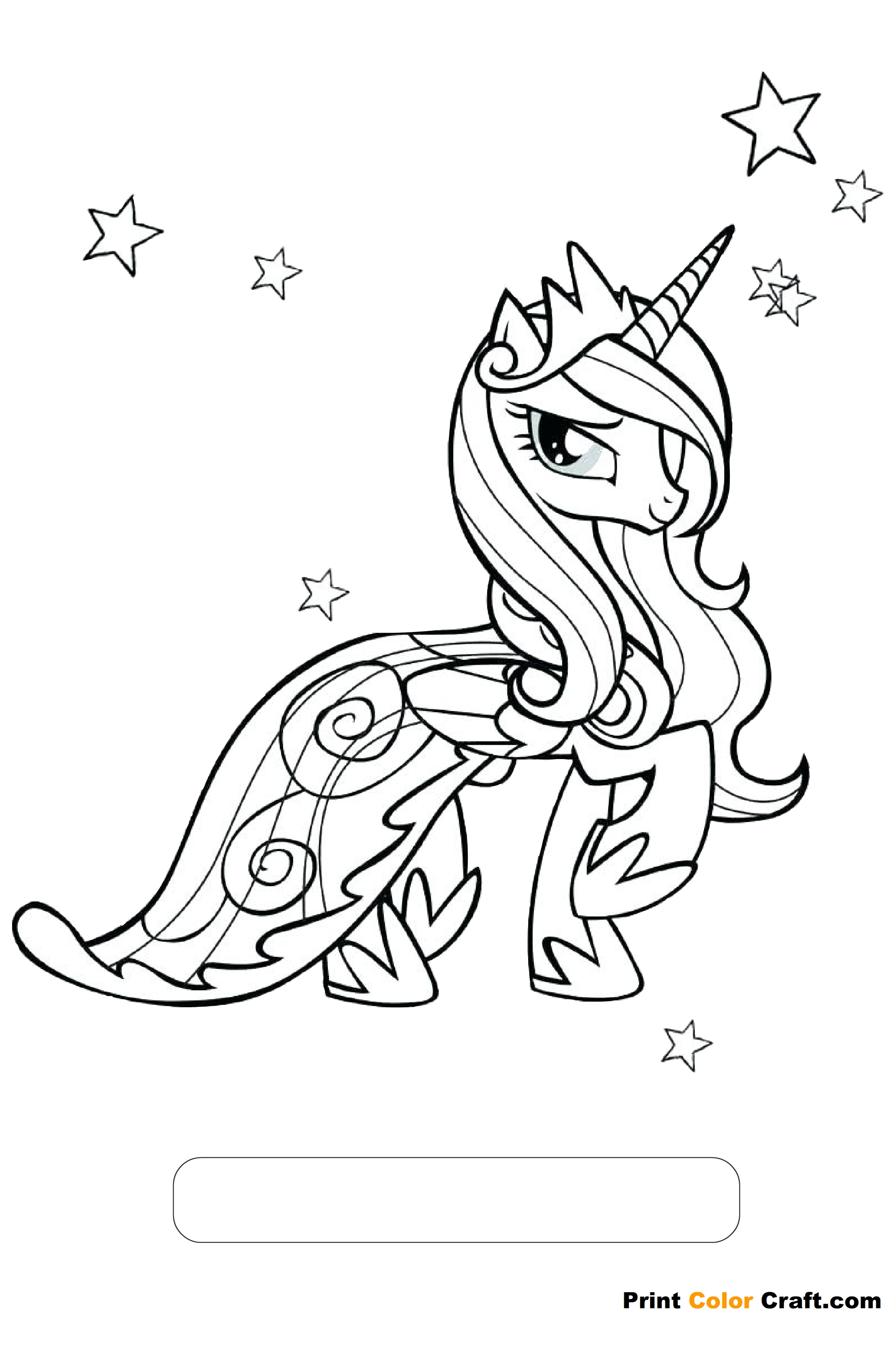 55 Coloring Pages Of Unicorns To Print 11