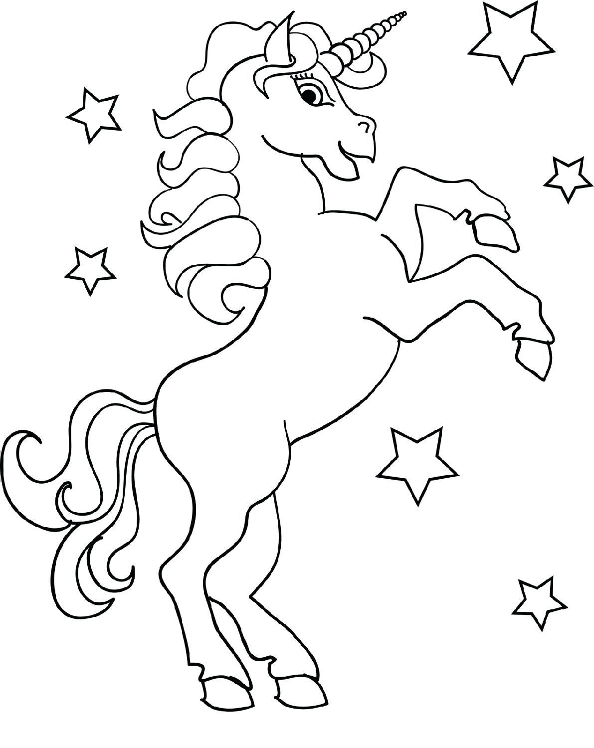 55 Coloring Pages Of Unicorns To Print 38