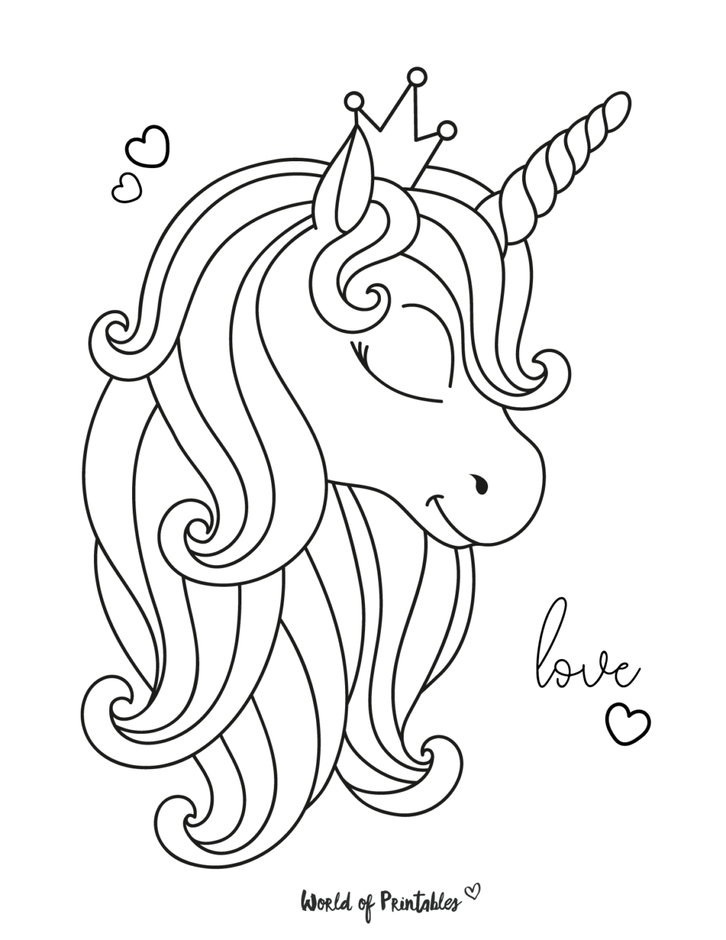 55 Coloring Pages Of Unicorns To Print 44