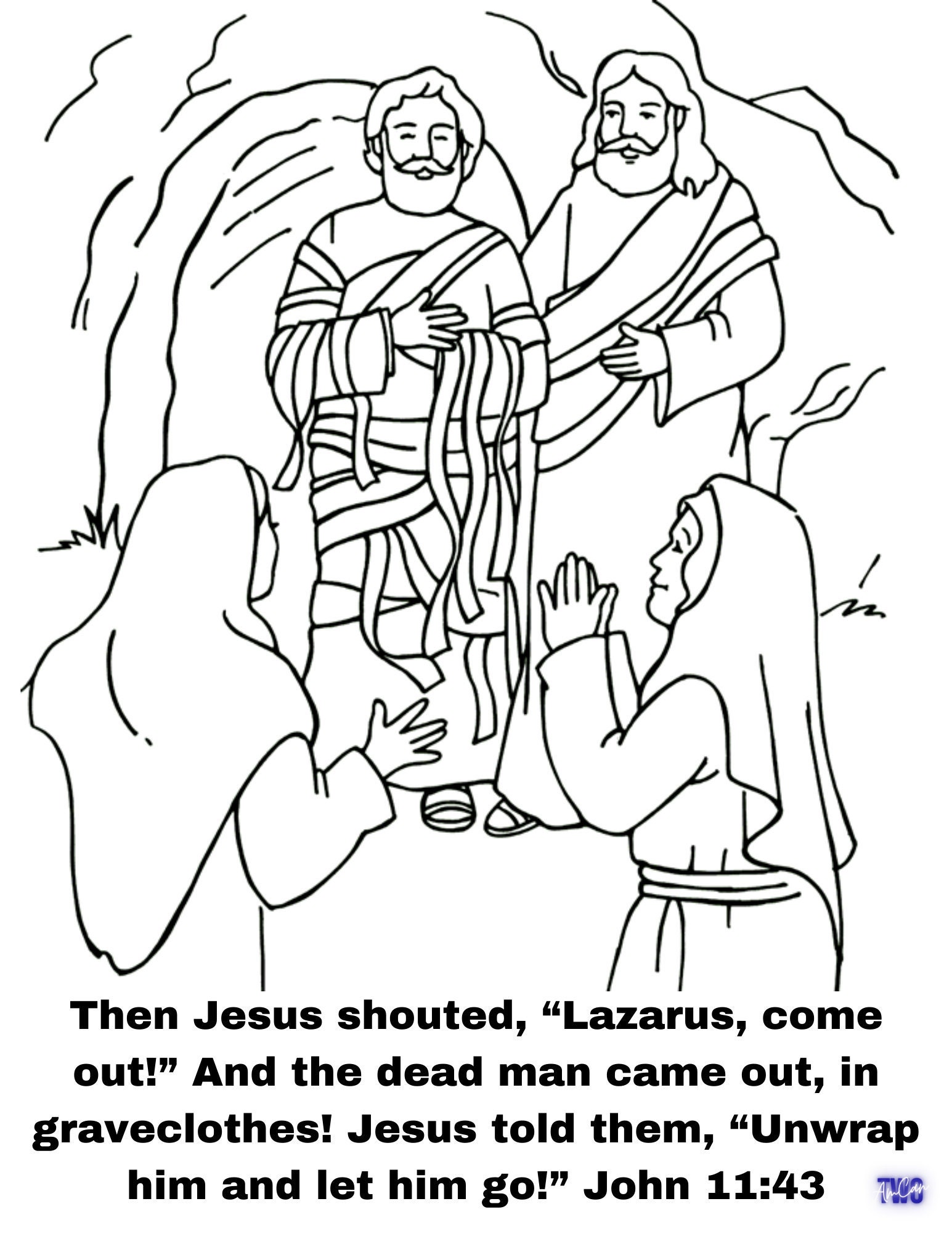 55 Lazarus Coloring Page 15