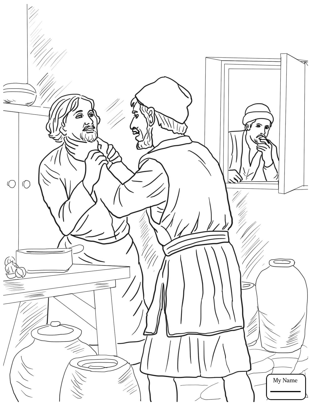 55 Lazarus Coloring Page 18