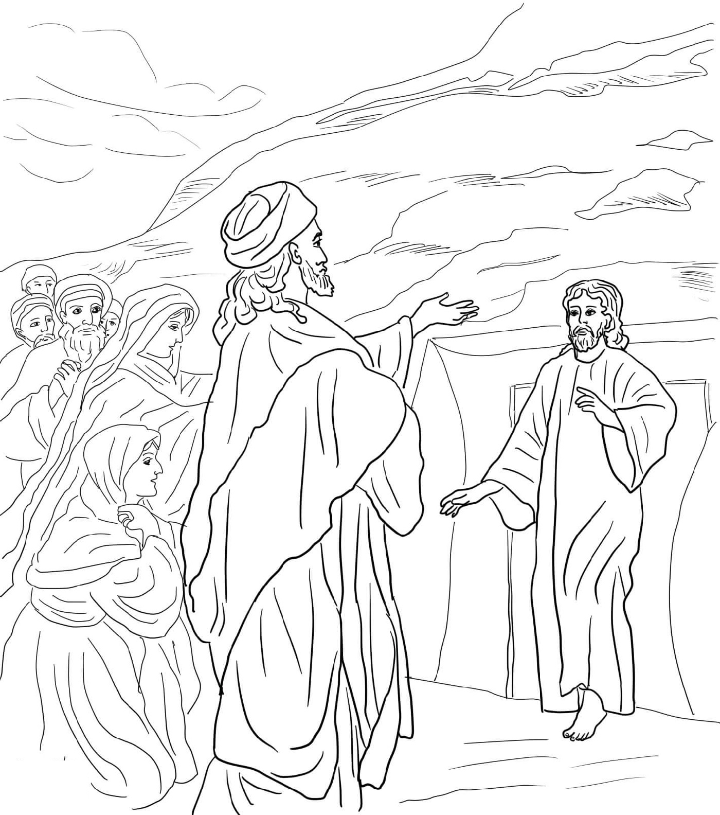 55 Lazarus Coloring Page 20