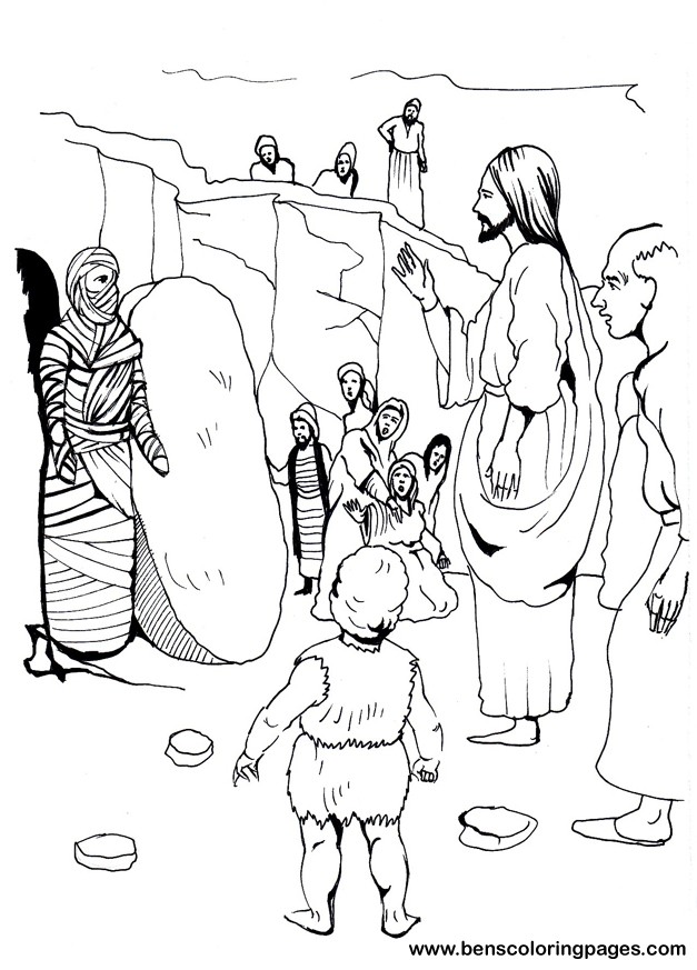 55 Lazarus Coloring Page 31